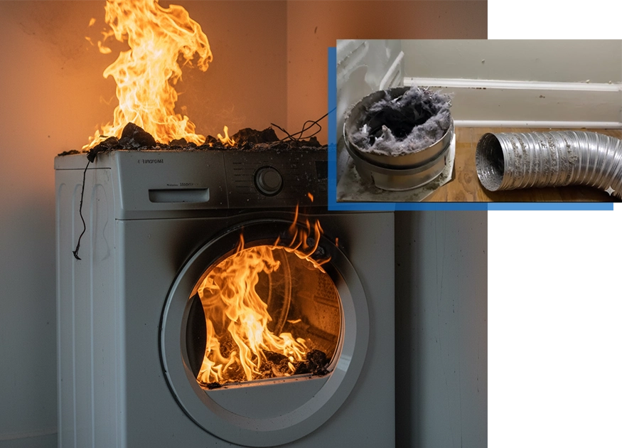 Lint Removal to Prevent Fire Risks